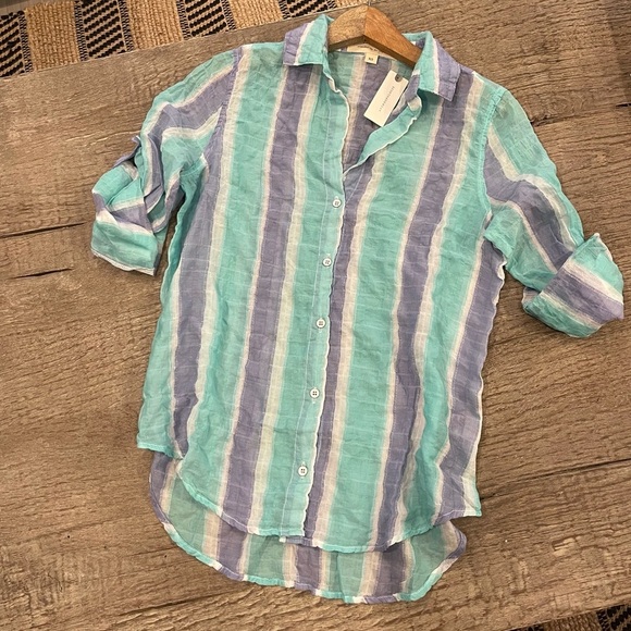 Anthropologie Cloth & Stone Clean Button Down. - Picture 5 of 7